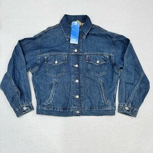 Levi's Blue Denim Jean Jacket MSRP $98